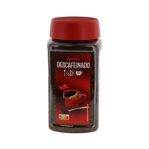 Café soluble descafeínado PRODUCTO ALCAMPO 200 g.