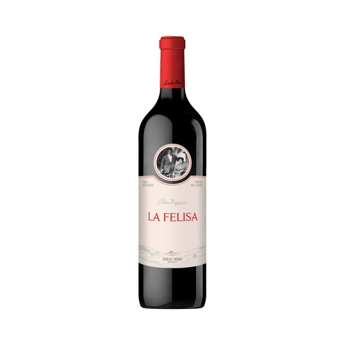 LA FELISA Vino tinto ecológico con D.O. Ribera del Duero botella 75 cl.