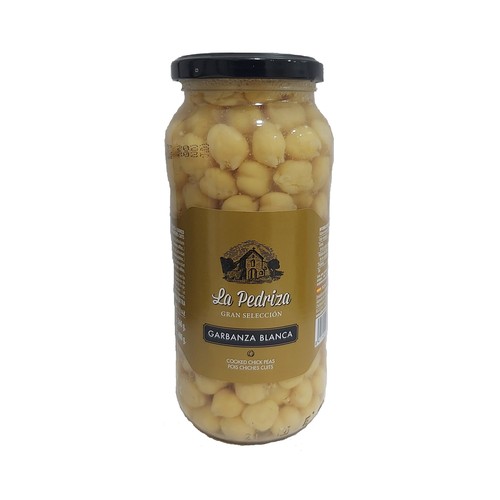 LA PEDRIZA Garbanza blanca cocida 560 gr.