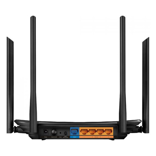 Router Gigabit Inalámbrico TP-LINK Archer C6, AC1200, doble banda, 4 puertos Gigabit Ethernet, 4 antenas.