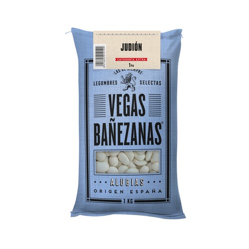 VEGAS BAÑEZANAS Categoría extra Alubia blanca en saco de 1 kg