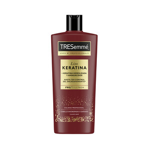 Imagen de TRESEMMÉ Liso keratina Champú con keratina y aminoácidos, para cabello encrespado o dañado 685 ml.