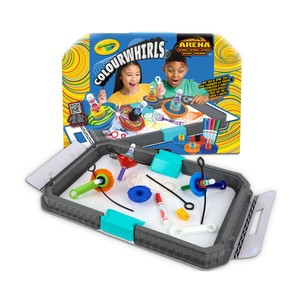 Imagen de Arena de combate con 4 pintapeonzas surtidas, CRAYOLA.