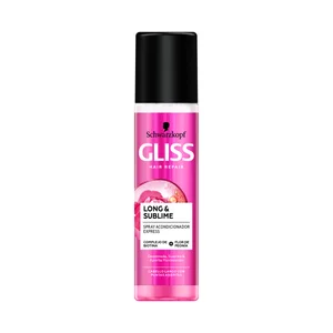 GLISS Acondicionador express en spray para cabello largo con puntas abiertas GLISS Long & Sublime de Schwarzkopf 200 ml.
