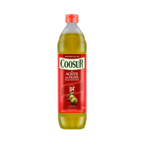 COOSUR Aceite de oliva suave botella de 1 l.