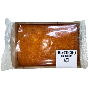 Bizcocho de limón con azúcar 300 g.