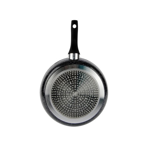 Sartén de 30cm. con antiadherente triple capa piedra, apta para inducción, serie Onix TABERSEO.