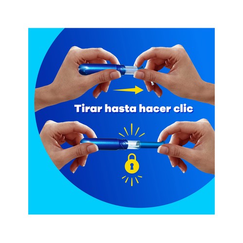 TAMPAX Pearl compak Tampones super con aplicador y sin perfume 20 uds.
