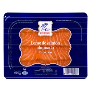 Ahumados Dominguez Salmón Ahumado Precortado 100 G