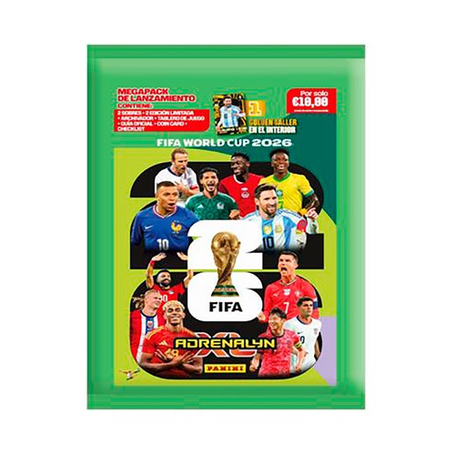 Megapack adrenalyn FIFA Word cup 2026. PANINI