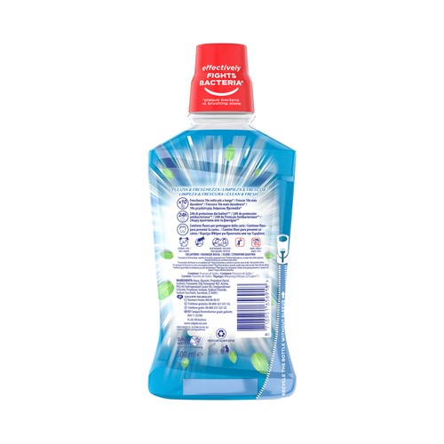 COLGATE Max fresh Enjuague bucal de uso diario, sin alcohol y sabor a menta fresca 500 ml.