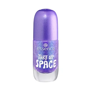 ESSENCE tono 34 Take up space violeta brillante semitransparente Esmalte de uñas en gel de larga duración.