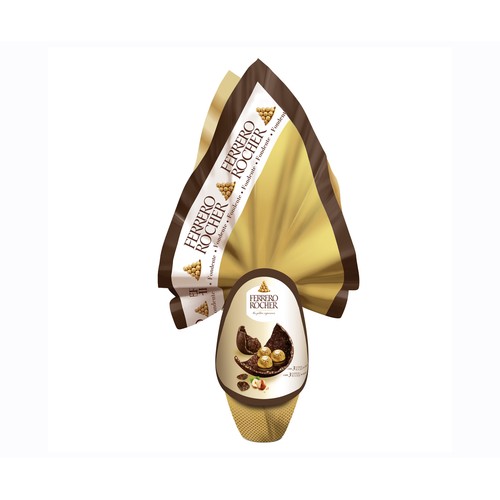 FERRERO Huevo de chocolate negro de pascua con sorpresa 213 g.