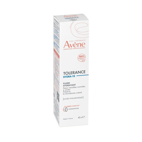 THERMALE AVÉNE Tolerance hydra 10 Fluido hidratante para pieles deshidratadas normales o mixtas 40 ml.