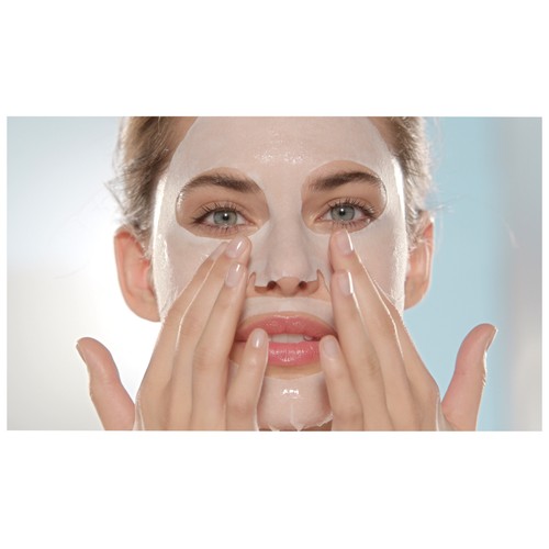 GARNIER Skin Active Mascarilla de tela Hydra Bomb, hidratante matificante.
