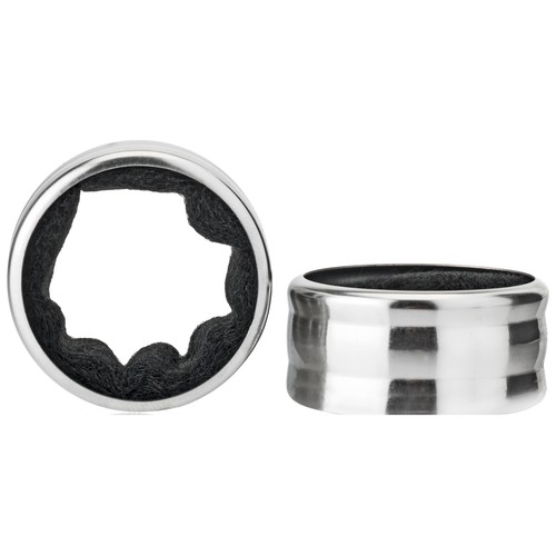 Set de 2 anillos antigoteo para botellas de vino, QPRACTIKO.