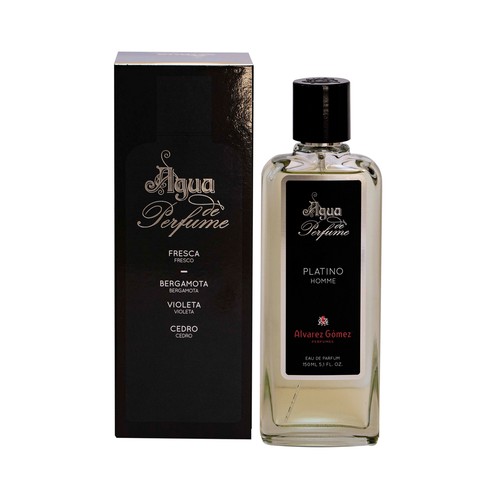 ALVAREZ GÓMEZ Eau de parfum para hombre con vaporizador en spray ALVAREZ GOMEZ Platino 150 ml.