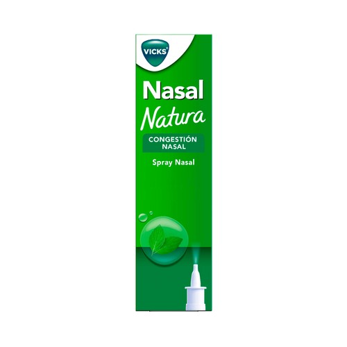 VICKS Natura Spray nasal contra la congestión 120 ml.