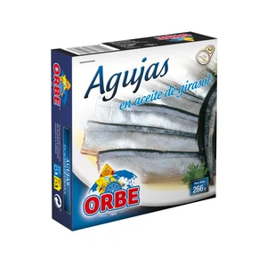 ORBE Ajugas en aceite de girasol lata de 186 g.