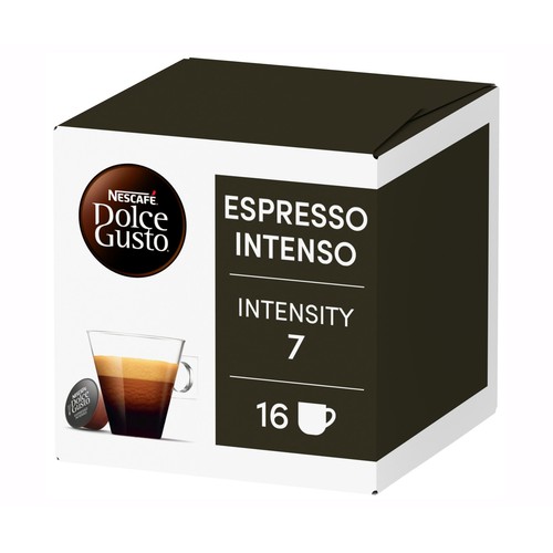 DOLCE GUSTO Café en cápsulas espreso intenso I7, 16 uds.