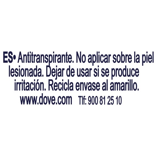 DOVE Men + care advanced insible dry Desodorante roll on para hombre antitranspirante (sin alcohol) 50 ml.