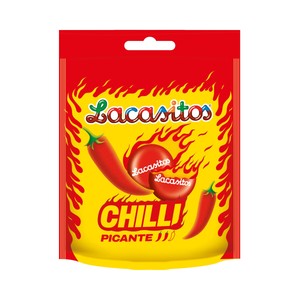 Imagen de LACASITOS Chilli Grajeas de chocolate picante 125 g.