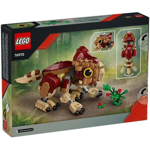 LEGO Jurassic World Dolores bebé: Aquilops 76970, 339 piezas, +7 años.