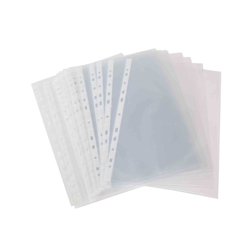 25 Fundas Multiperforadas de plástico tamaño A4 PRODUCTO ALCAMPO