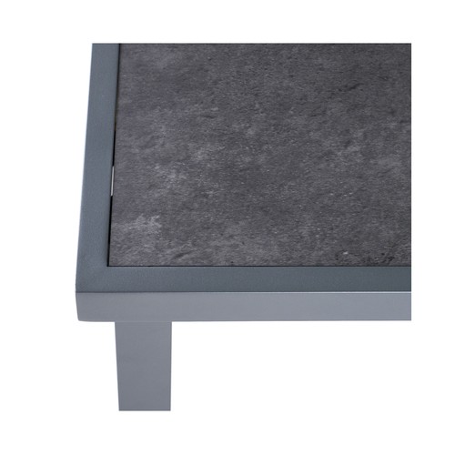 Conjunto rinconera de jardín de acero, modelo Nantes, GARDENSTAR