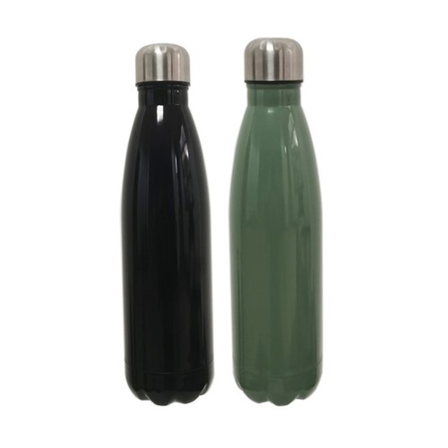 Botella termo 0.5L acero inoxidable, para bebidas. ACTUEL