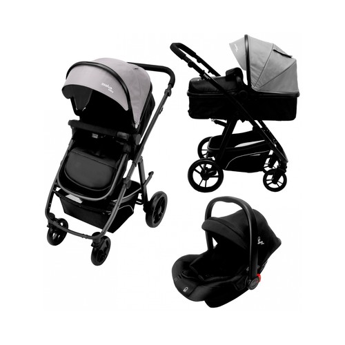 Silla de paseo gris, combi convertible two, ESTAR ASALVO.