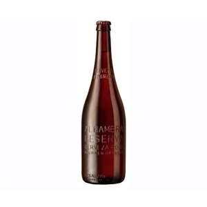 ALHAMBRA Cerveza reserva roja 70 cl.