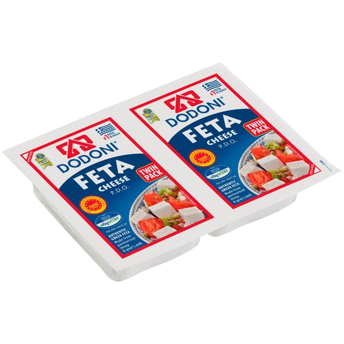 DODONI Queso feta con Denominación de Origen Protegida (DOP) 2 x 75 g.