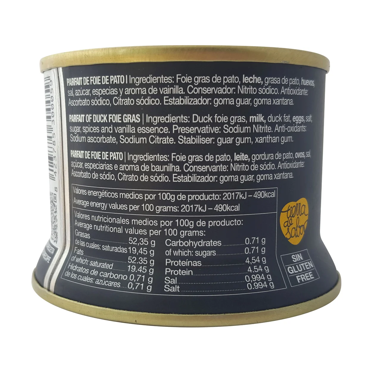 Parfait de foie de pato130 g.