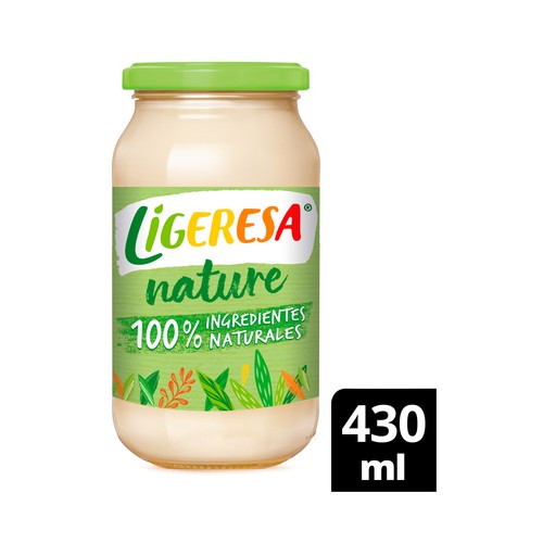 LIGERESA NATURE  Salsa mayonesa 430 ml.