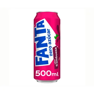 FANTA Refresco de frambuesa 50 cl.