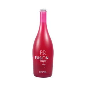 BR Fusión Vino rosado frizzante con bajo contenido en alcohol (5.5%) botella 75 cl.