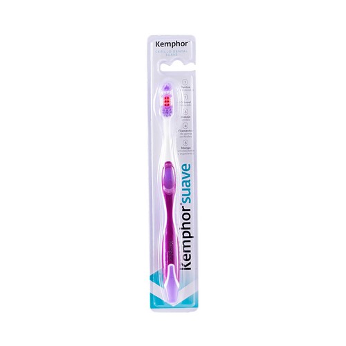 KEMPHOR Cepillo de dientes con filamententos suaves.