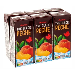 PRODUCTO ALCAMPO Bebida té melocotón pack 6 x 20 cl.
