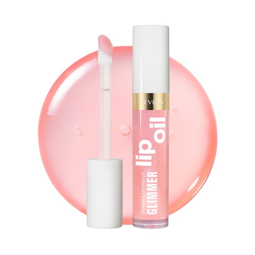 REVLON Super lustrous glimmer tono 001 Candy hearts Aceite labial con efecto hidratante.