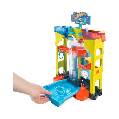 Lavado de coches para acrobacias y salpicaduras HOT WHEELS