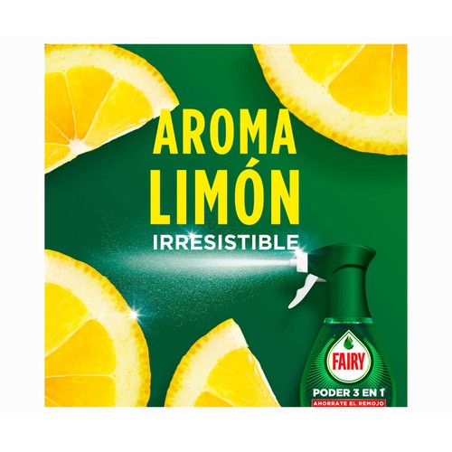 FAIRY Spray prelavado limón 2 x 500 ml.
