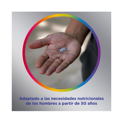 MULTICENTRUM Hombre 50 + Complemento nutricional específico para hombres de más de 50 años 30 comprimidos.