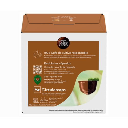 NESCAFÉ DOLCE GUSTO Café en cápsulas con leche Delicato I5,16 uds.