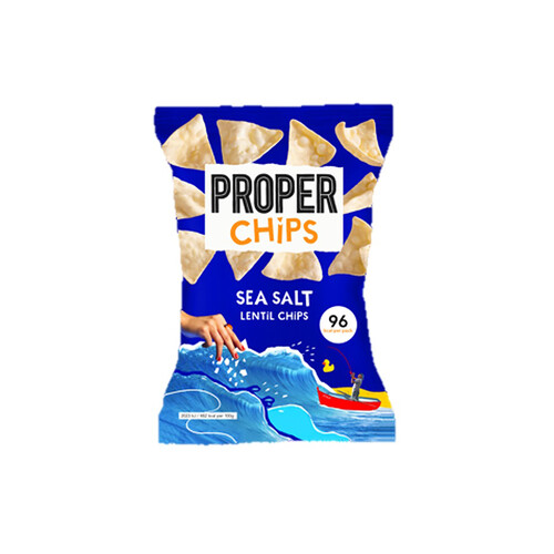 Chips de lentejas con sal Marin PROPER 85 g