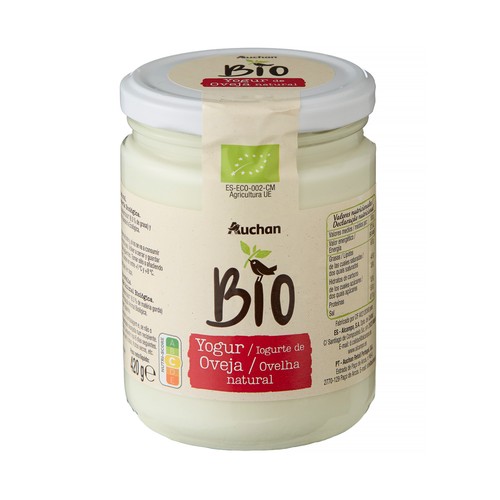 Yogur de oveja ecológico ALCAMPO ECOLÓGICO 420 g.