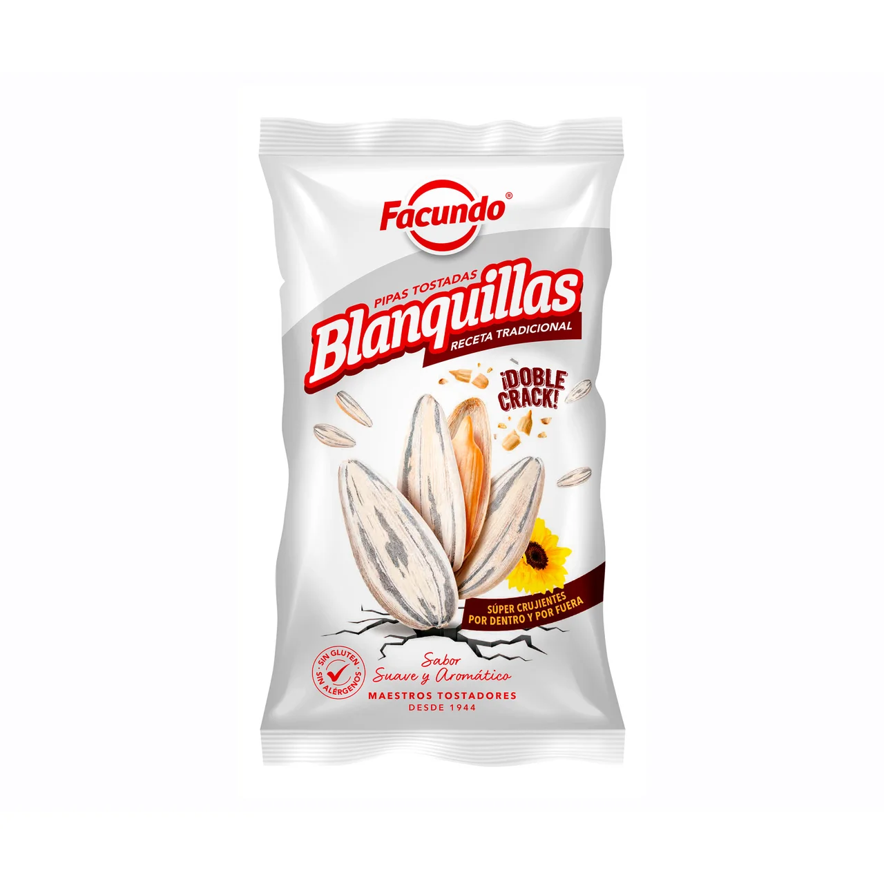 Pipas de girasol blanquilla 150 g.