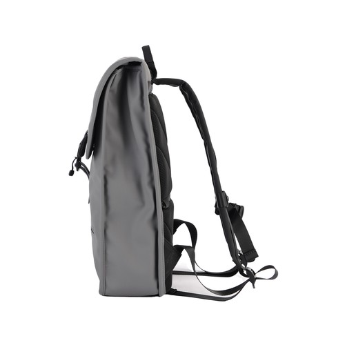 Mochila QILIVE CSR gris, con solapa de 14´-15´