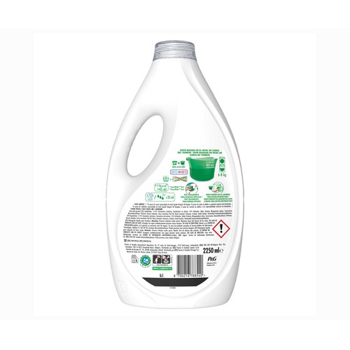 ARIEL Detergente líquido original 40 DS + 10 DS