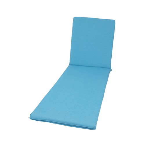 Cojín para tumbona desenfundable de 185x55x4,5 cm, estampado, ANJOSA